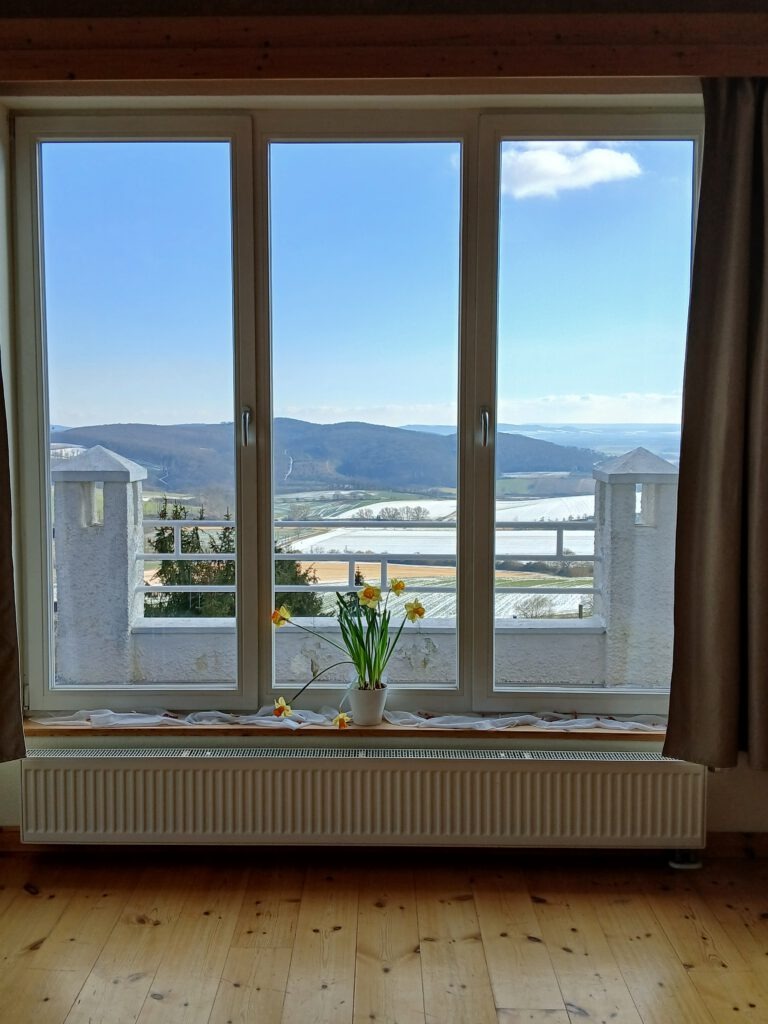 Ausblick aus dem Fenster